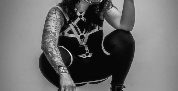 The Russo-Caribbean artist Luci Ferrum